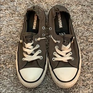 Grey converse